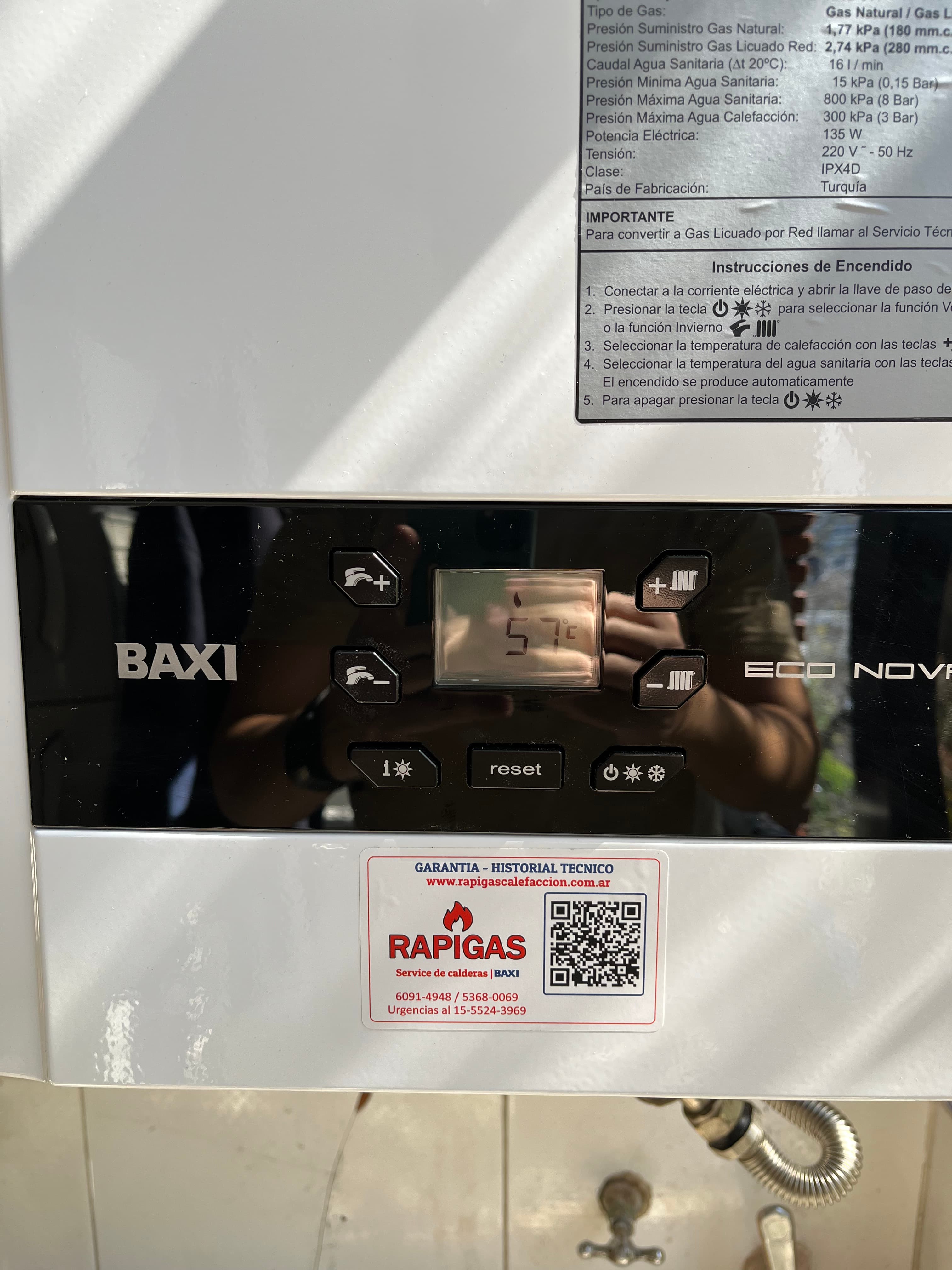 Reparar caldera BAXI en Escobar - imagen 5