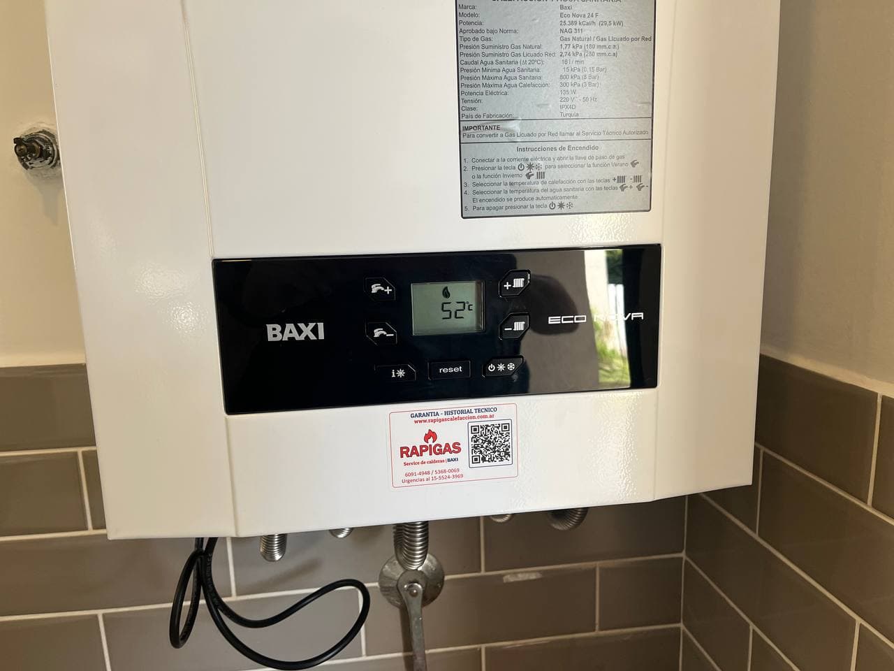 Service caldera BAXI - Florida - imagen 5