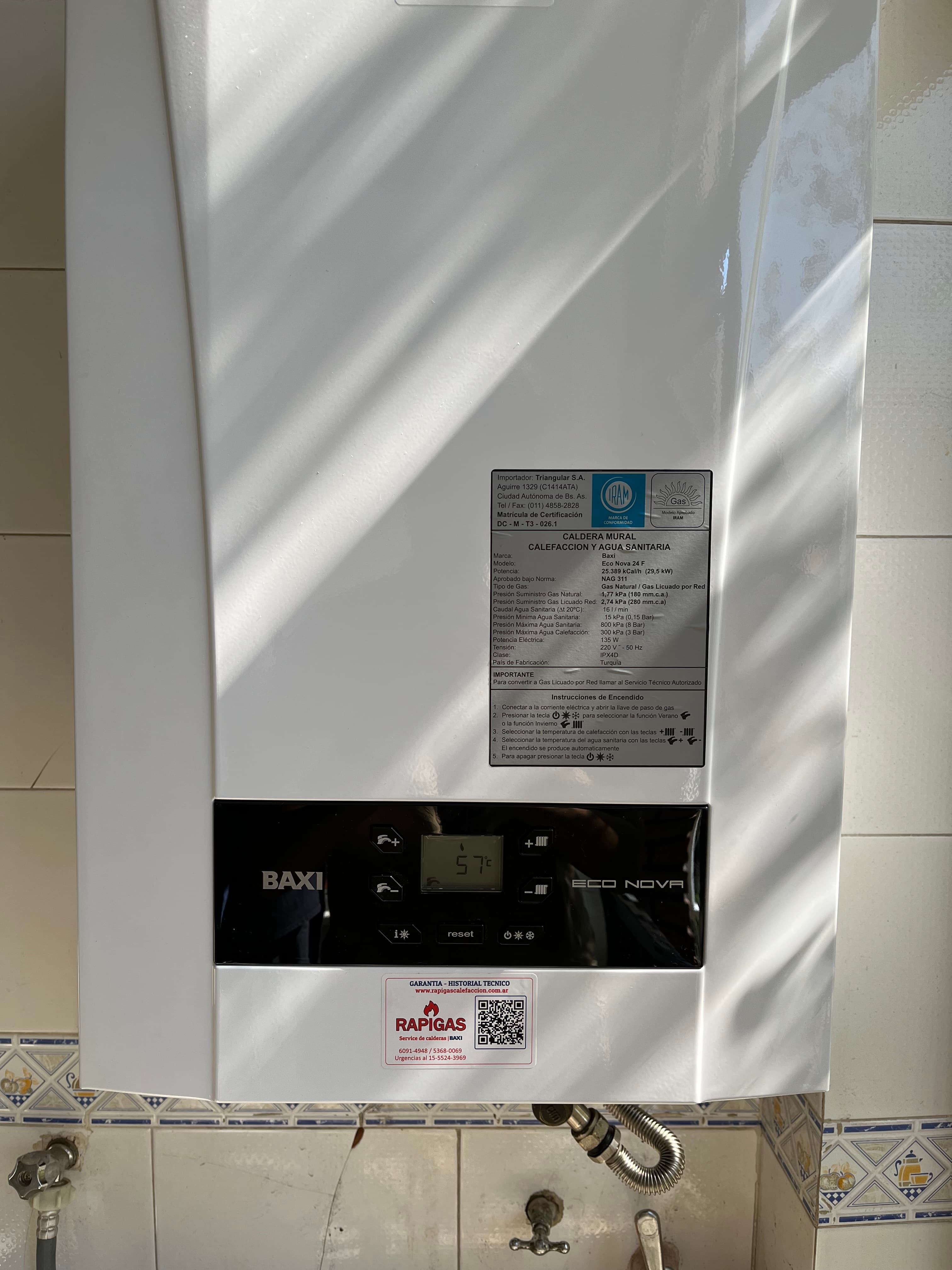Service caldera BAXI - Bernal - imagen 5