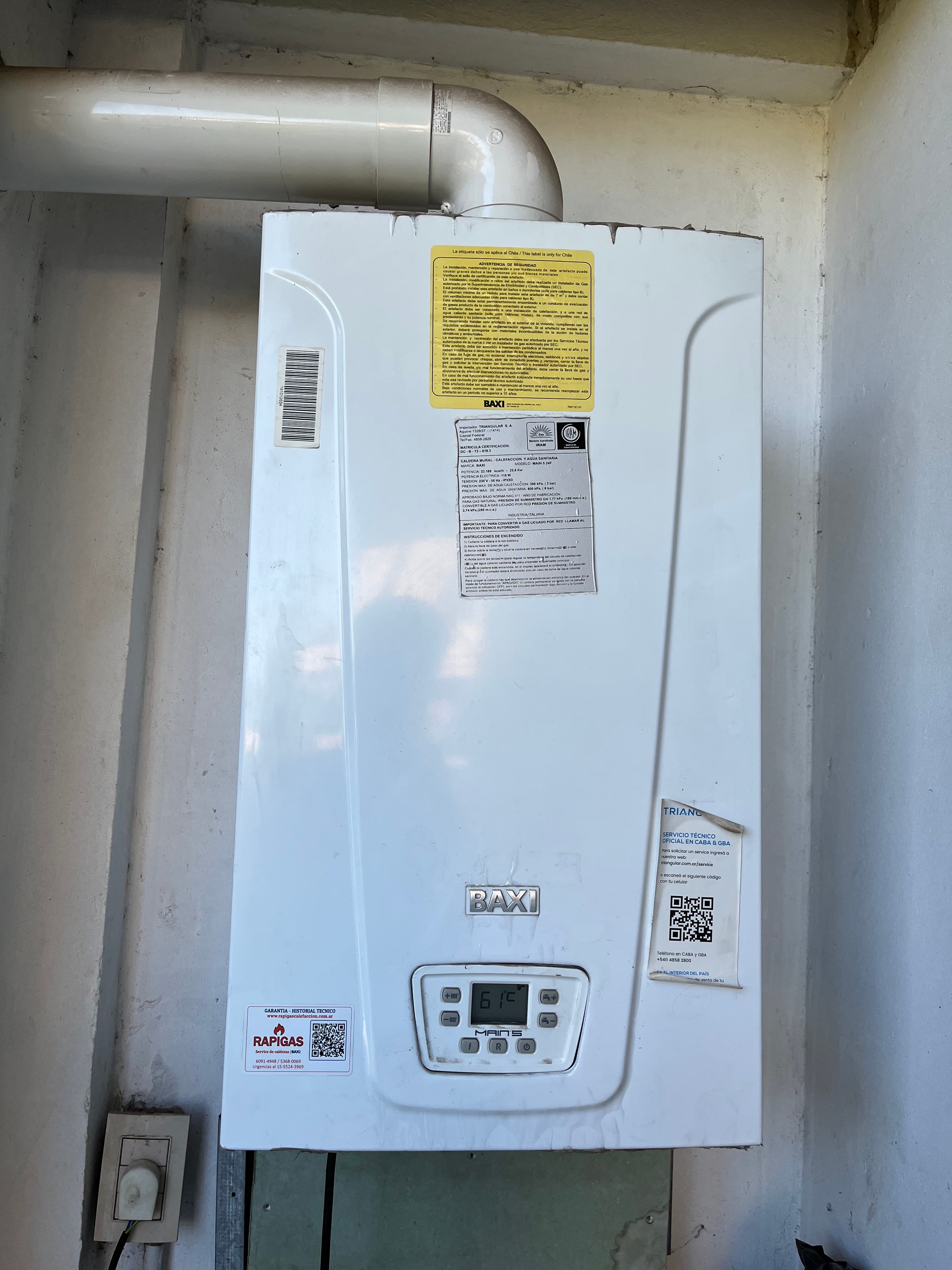 Service caldera BAXI - Hurlingham - imagen 1