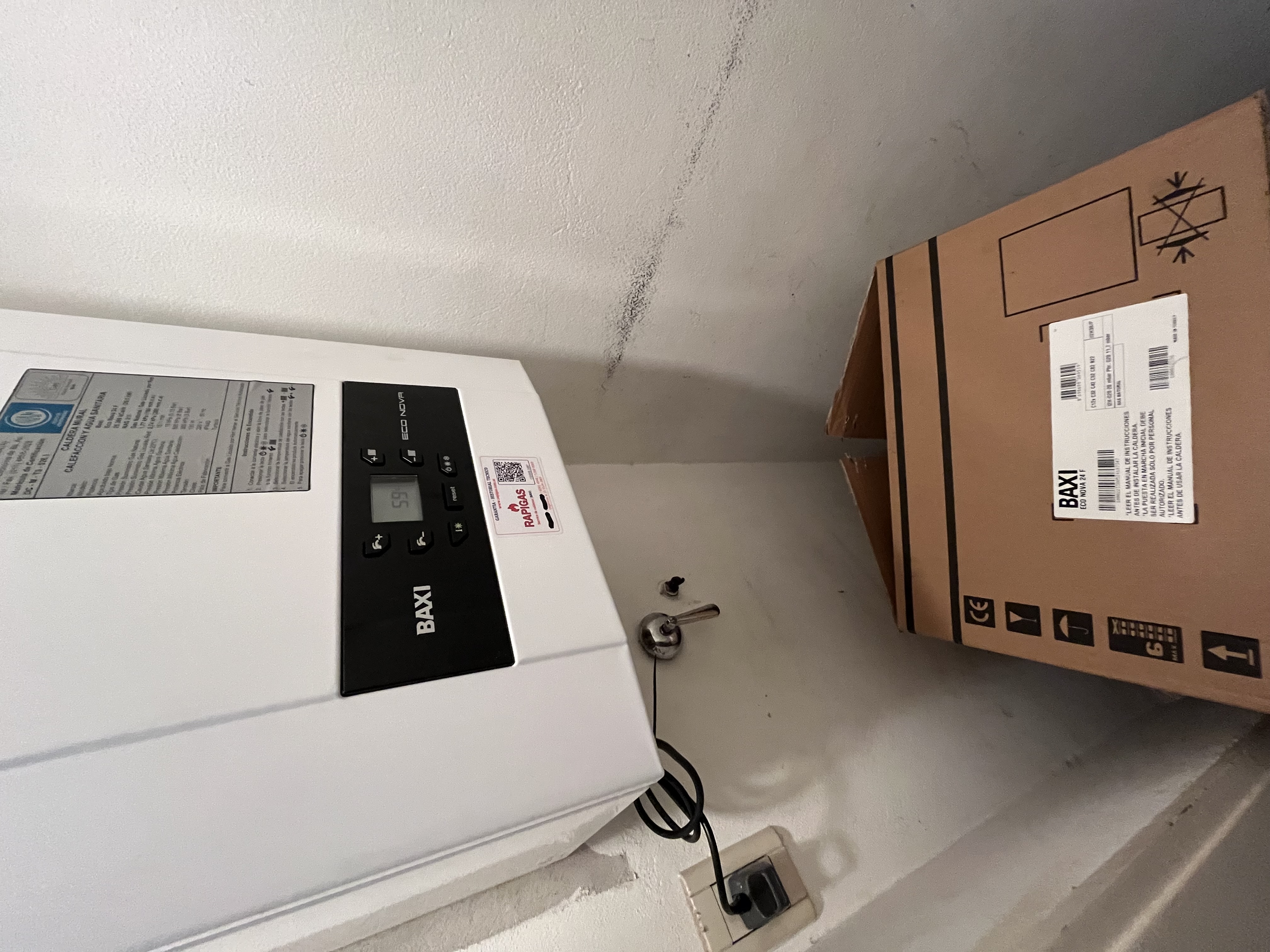 Caldera BAXI Eco Nova 24F Mural Tiro Forzado - imagen 5